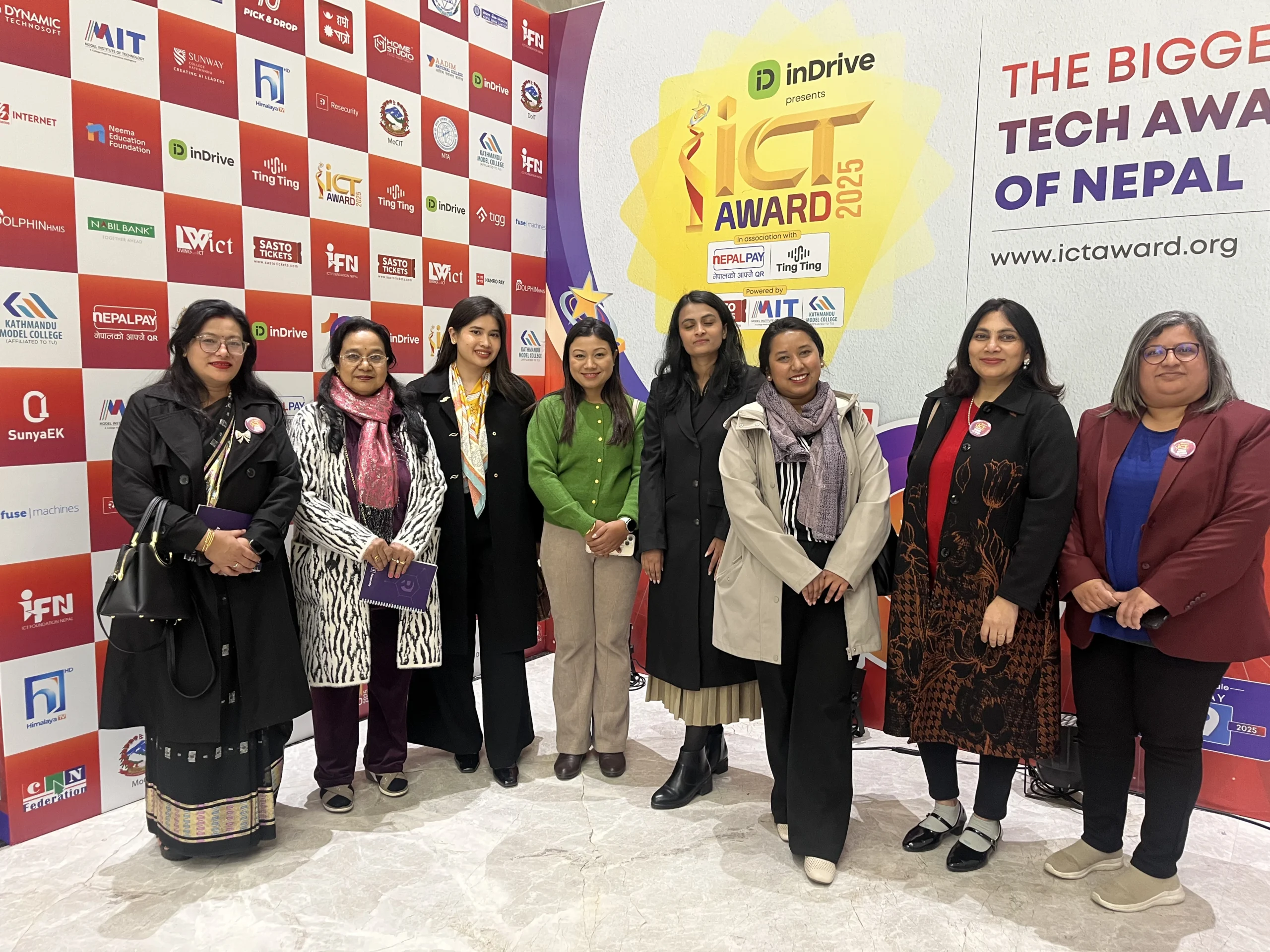 IDA at ICT Awards 2025 _ Group Image